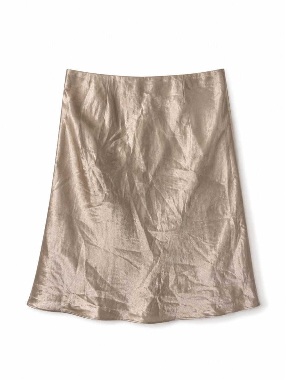 Aritzia Babaton New Slip Satin Mini Skirt | Size 2 | Cream/Ivory